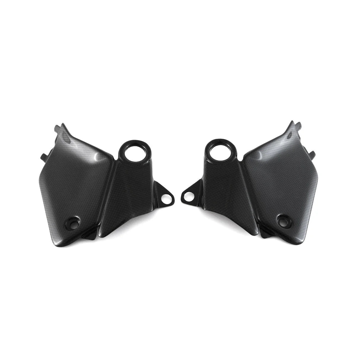 Fullsix Carbon Fiber Lower Tank And Frame Cover Set For Panigale V4 V4S Tricolore