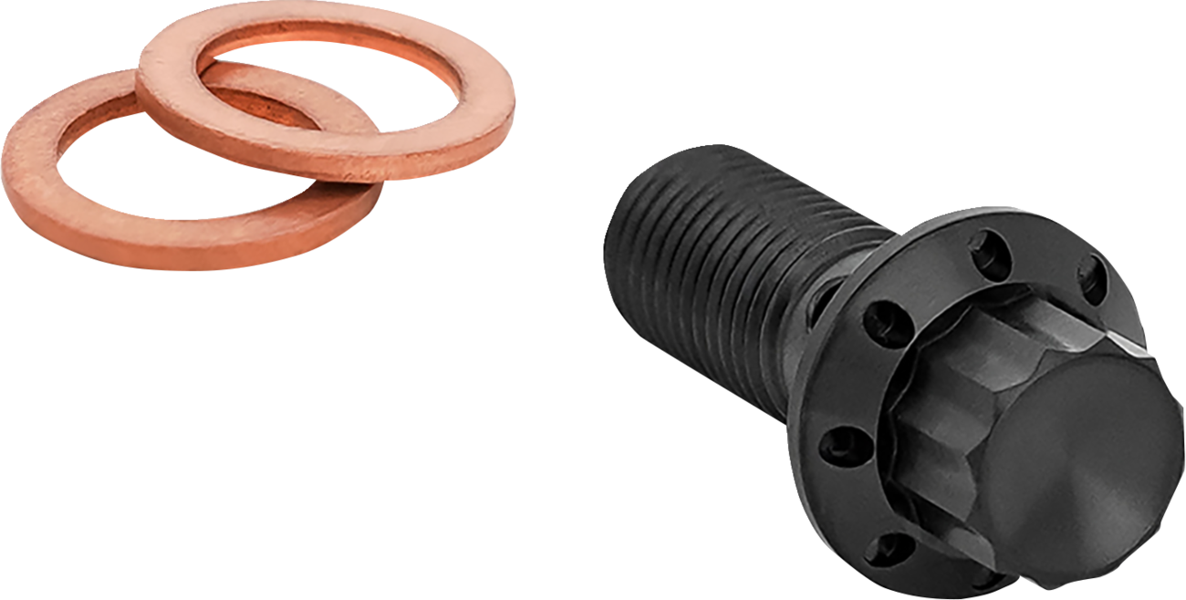 Arlen NESS Banjo Bolt - 3/8"-24 - Black