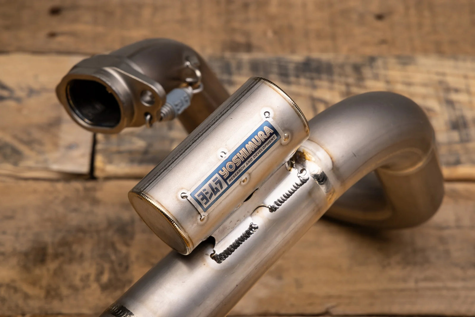 Yoshimura CRF450R/RX 25-26 RS-12 Titanium Full Exhaust, W/ Titanium Muffler