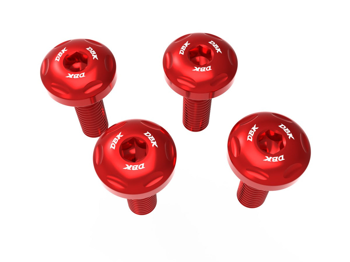 Ducabike DBK KVT106 Front Fender Screws Kit - Red