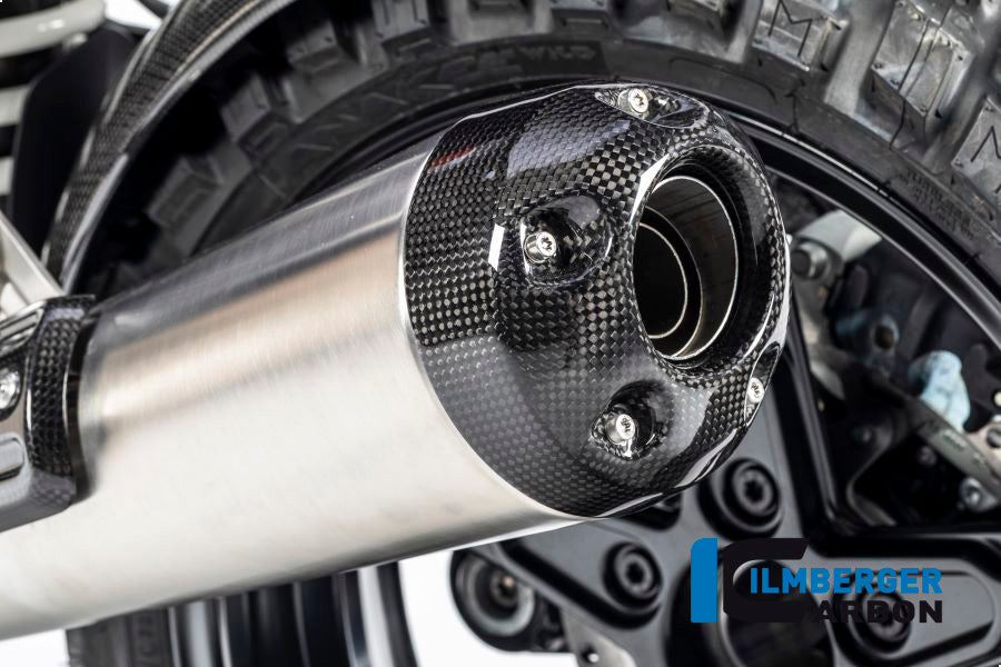 Ilmberger Carbon Silencer Protector (Rear) BMW R Nine T Racer '17