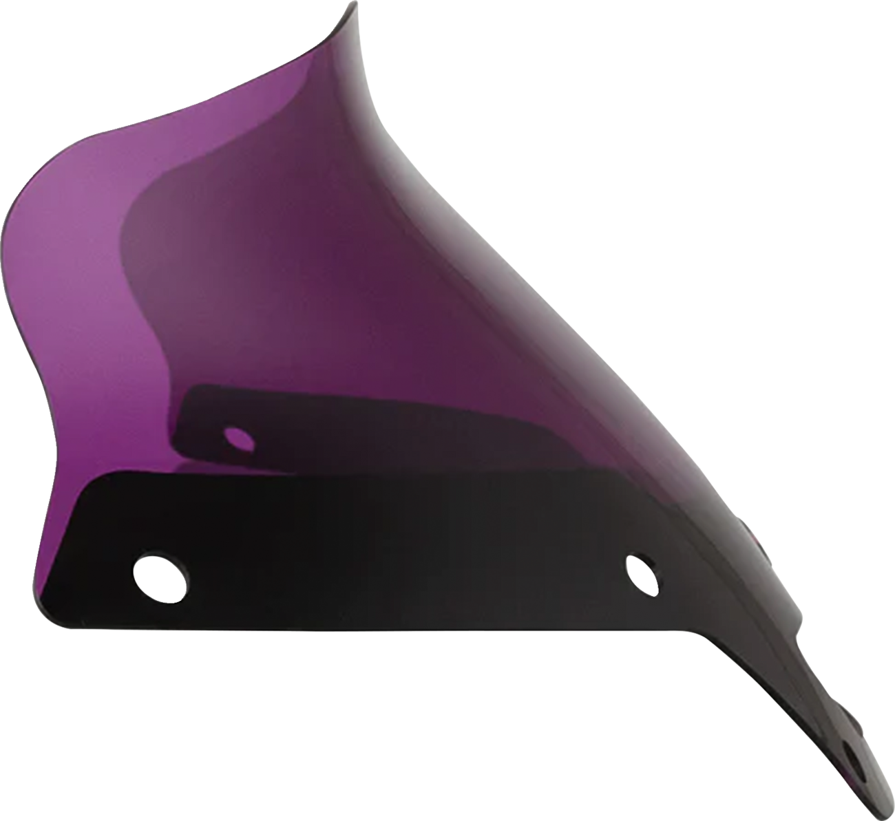 Klock Werks Kolor Flare™ Sport Windshield - 6" - Purple - '22-'25 FXLRST
