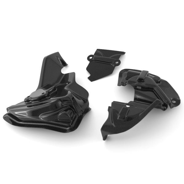 Fullsix Carbon Fiber Engine Cover Bulk Head Set for Ducati Panigale 1199 1299