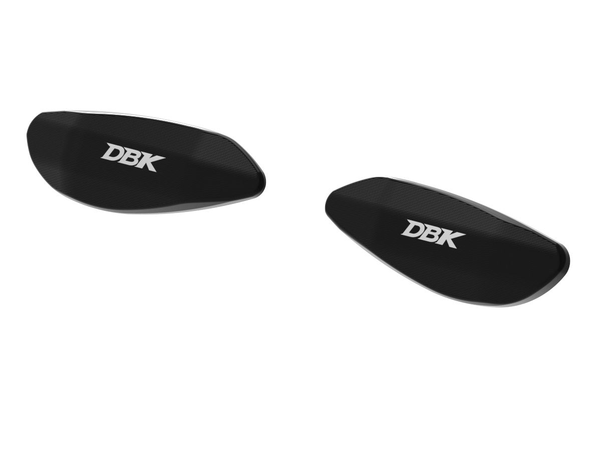 Ducabike DBK CNC Mirror Hole Cover Kit Aprilia RS660 / RSV4 - Black