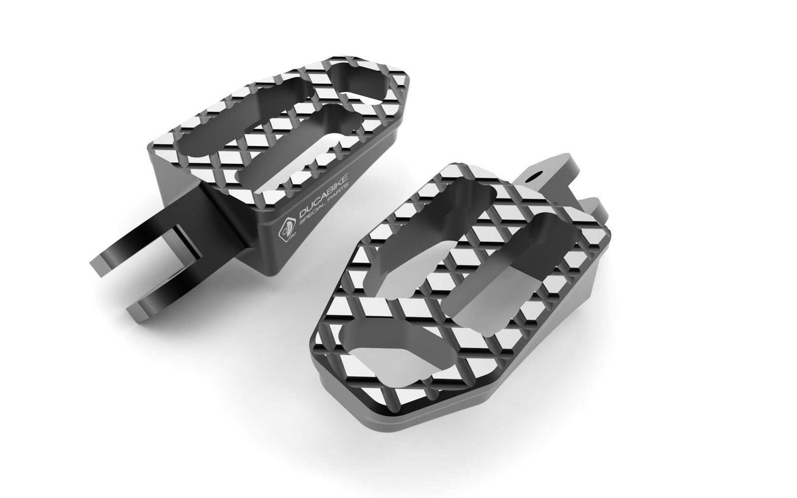 Ducabike DBK PPDV09 Pilot Footpegs - BLACK