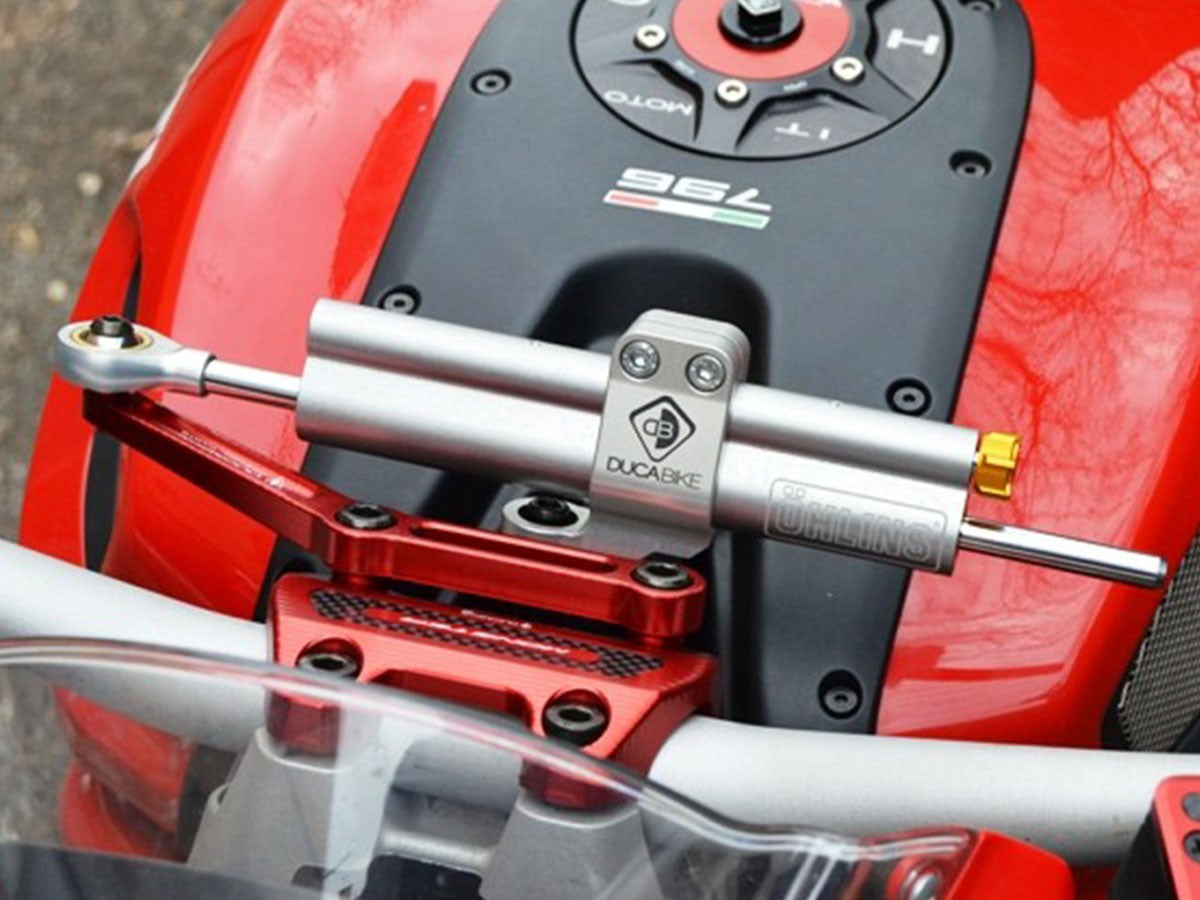 Ducabike DBK SAS06 Kit Mount Steering Damper M796 / 1100 Evo - RED