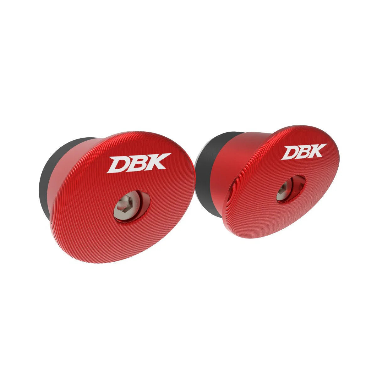Ducabike DBK CNC Aluminum Frame Cap Plugs For Ducati Hypermotard 698 Mono - Red
