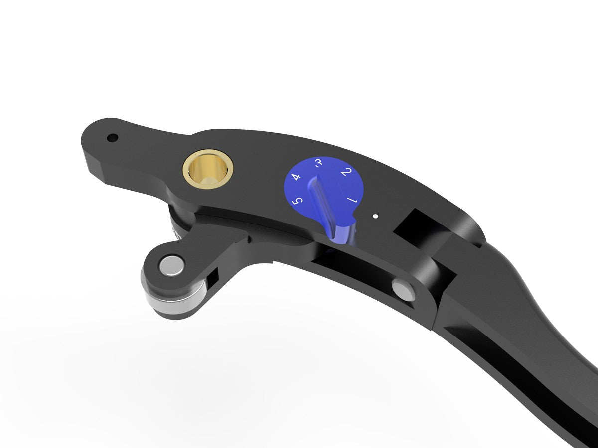 Ducabike DBK LE20 BMW Brake / Clutch Adjustable Levers Eco GP 1 - BLACK-RED