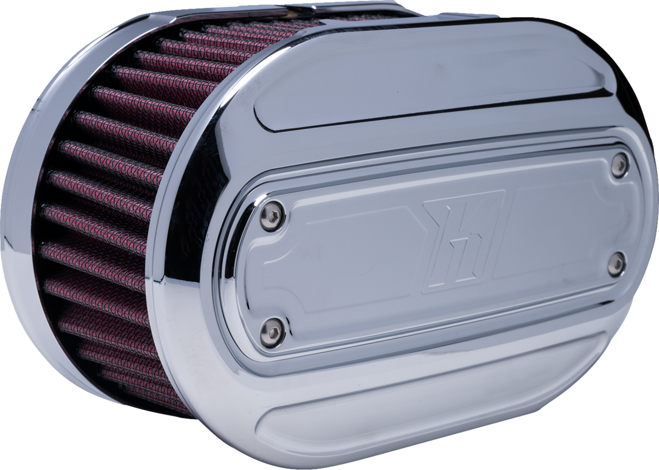 Kodlin USA Oval Air Cleaner Kit - Chrome - Touring/Softail