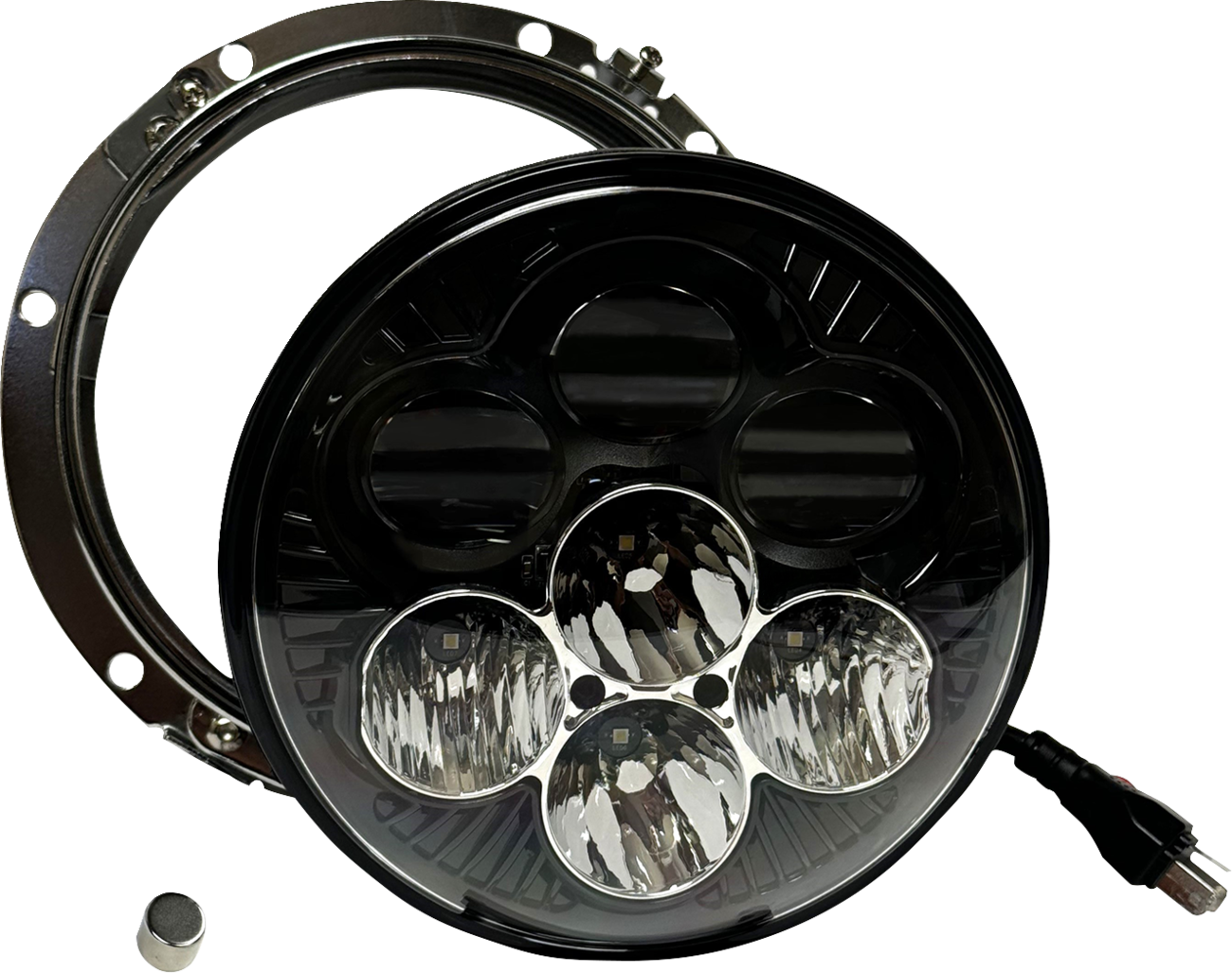 Custom Dynamics Headlight - Shark Demon® - LED - Color Changing