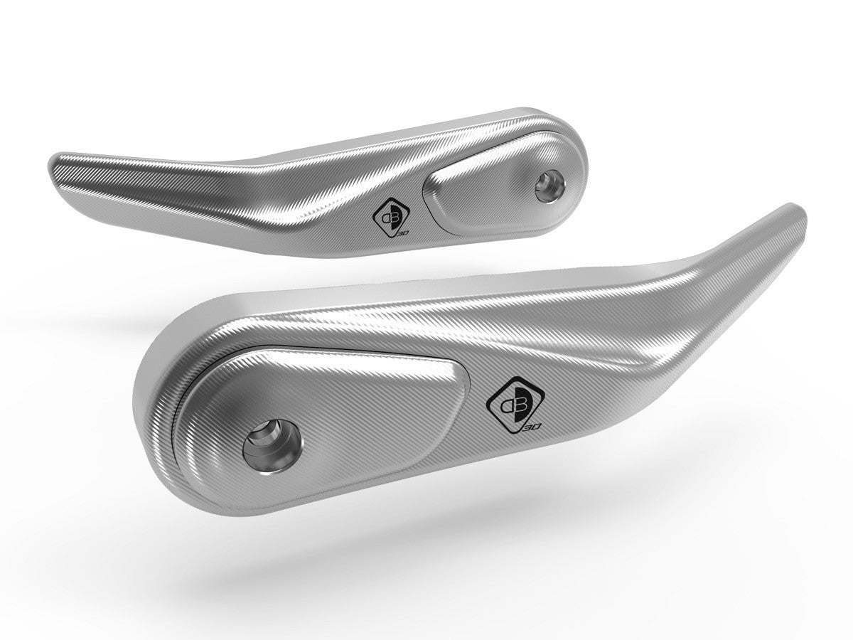 Ducabike DBK SPM02 MTS / HM Handguards Protection - SILVER-SILVER