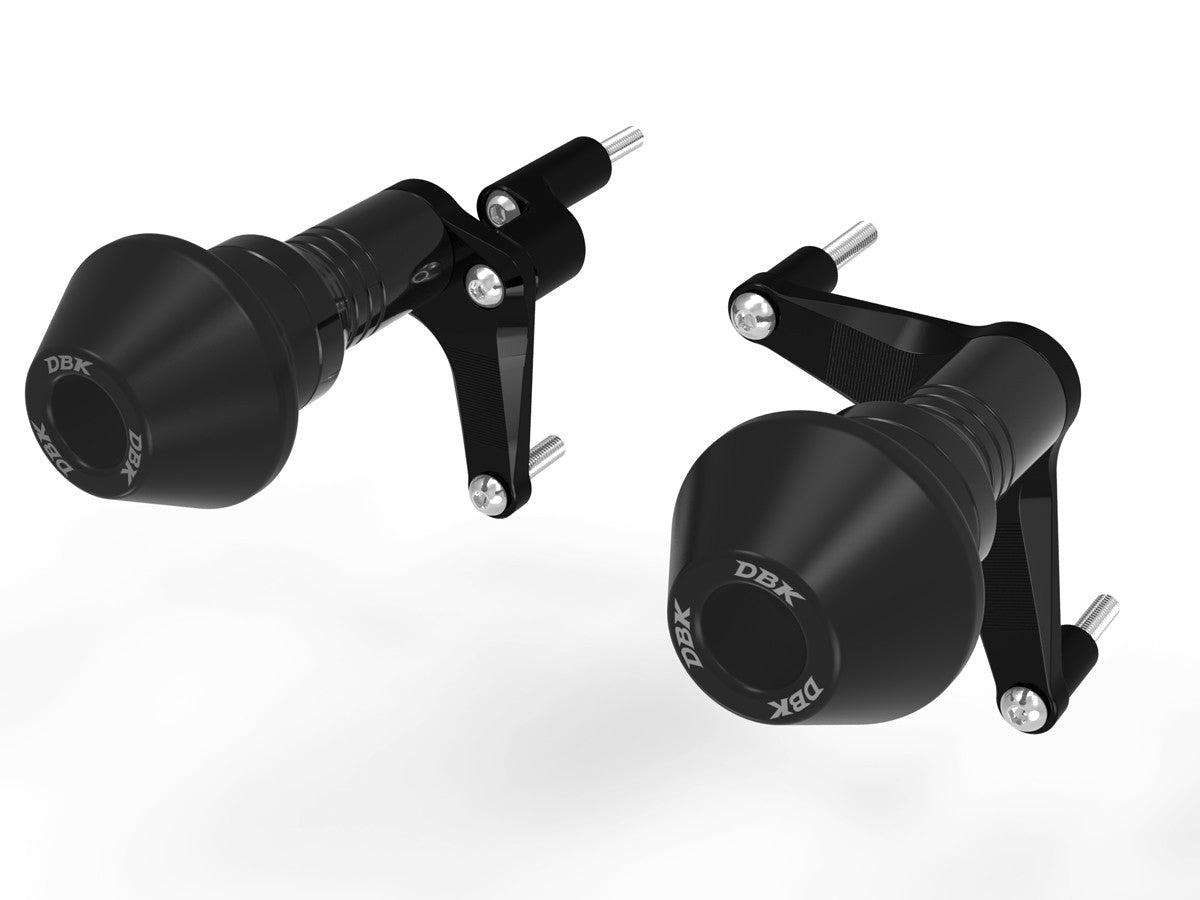 Ducabike DBK PTV401 Panigale V4 Frame Protections - BLACK-BLACK