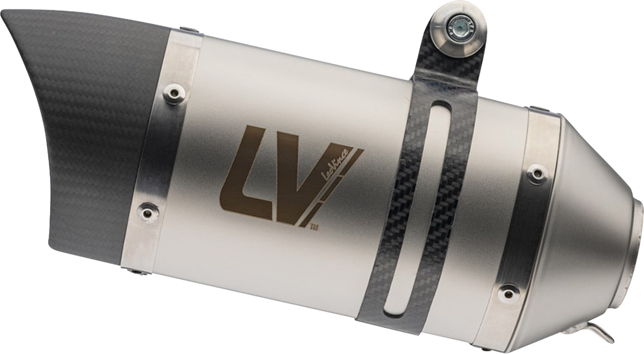 LeoVince LV Pro Slip-On Muffler - Stainless Steel - Street Triple 765