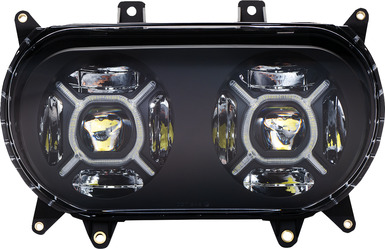 Custom Dynamics ProGLOW™ Double-X LED Headlight