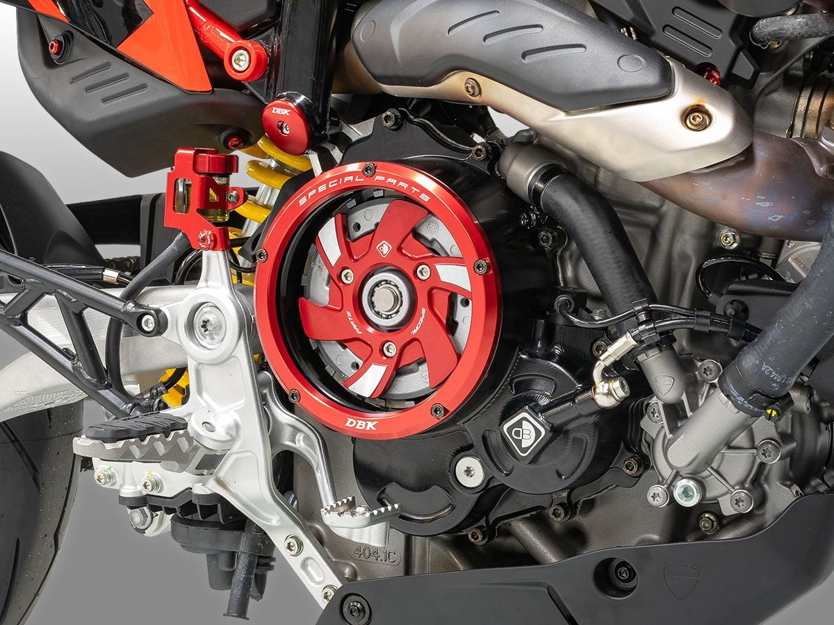 Ducabike DBK CCDV15 Ducati HM 698 Mono Clear Clutch Cover 3D-EVO