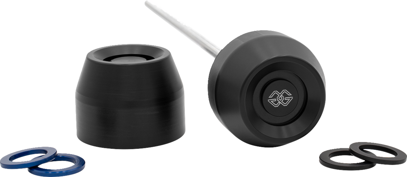 Gilles Tooling Front Axle Protector - Black - Suzuki