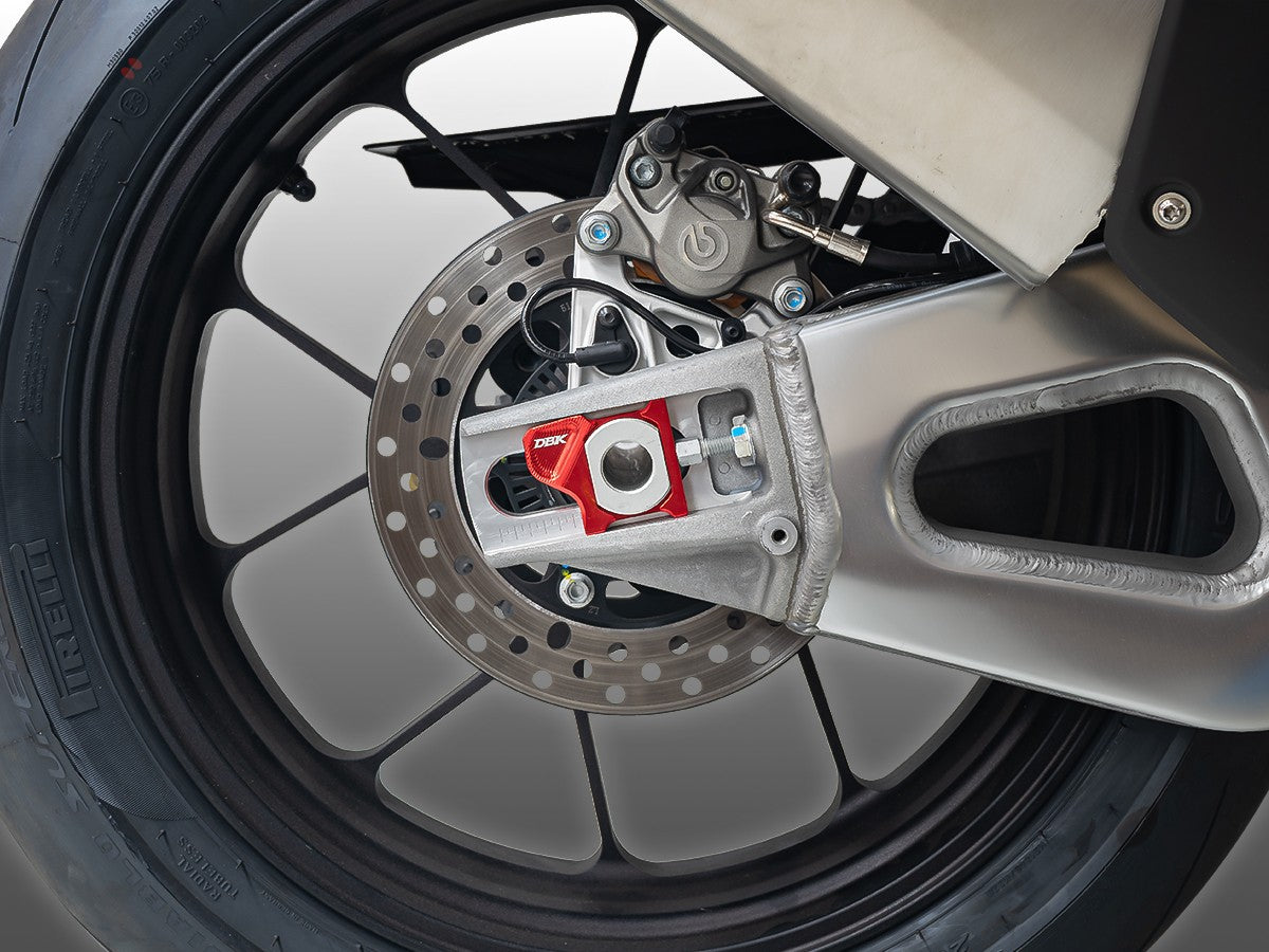 Ducabike DBK Aprilia RSV4 / Tuono V4 CNC Chain Adjuster Slider Kit