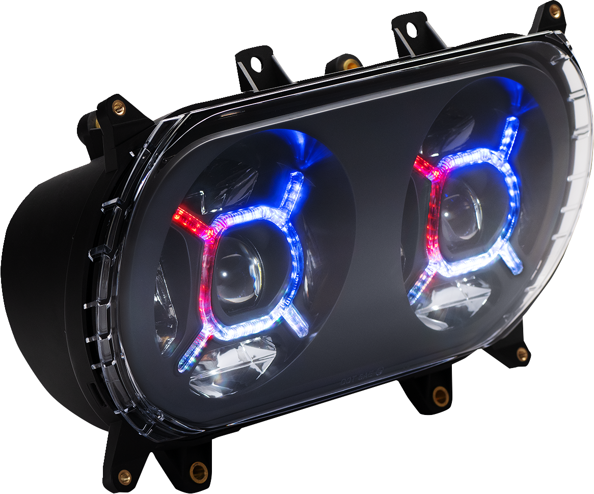 Custom Dynamics ProGLOW™ Double-X LED Headlight