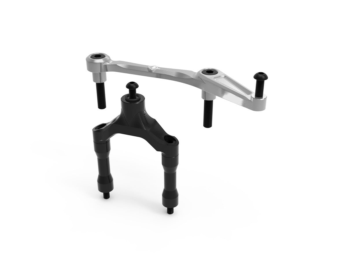 Ducabike DBK SAS20 Kit Mount Steering Damper - Silver