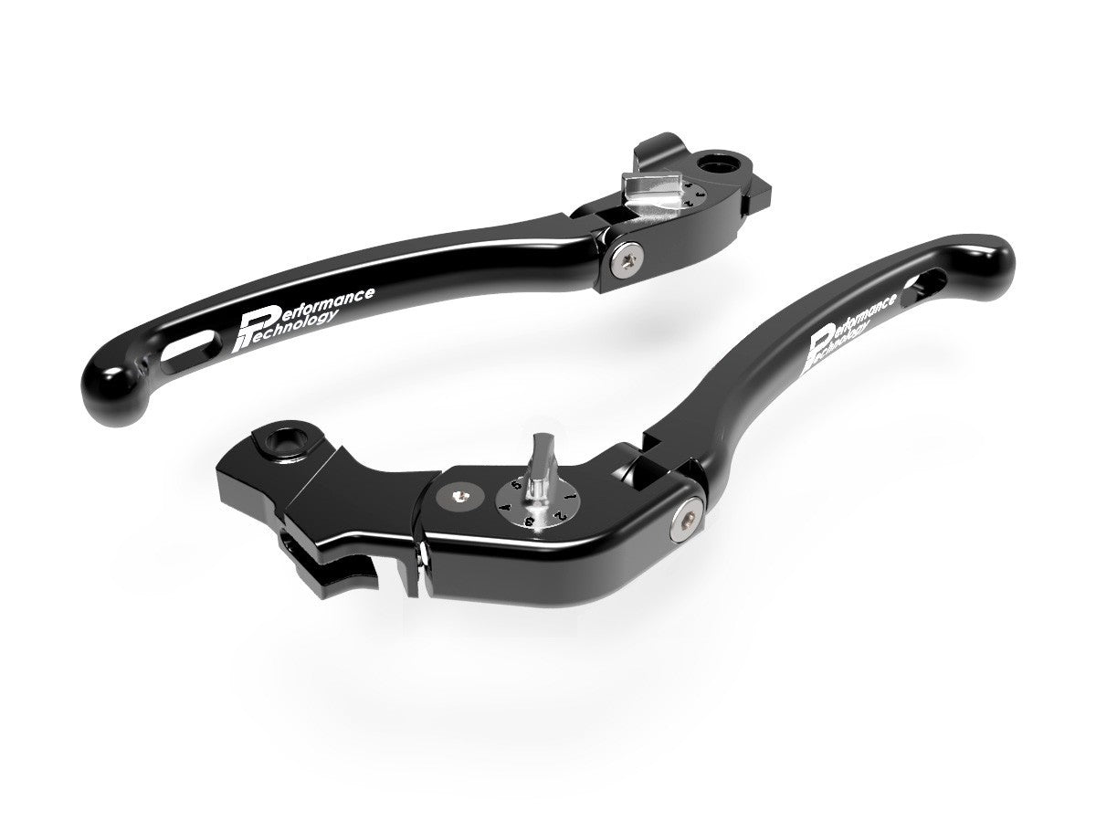 Ducabike DBK LE04 Brake / Clutch Adjustable Levers Eco GP 1 - BLACK-SILVER