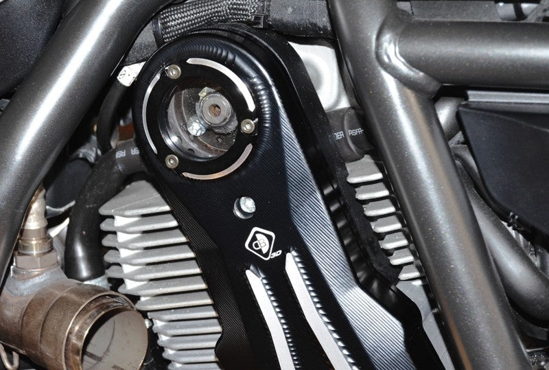 Ducabike DBK CDSCRA01 Timing Belt Cover - BLACK-BLACK