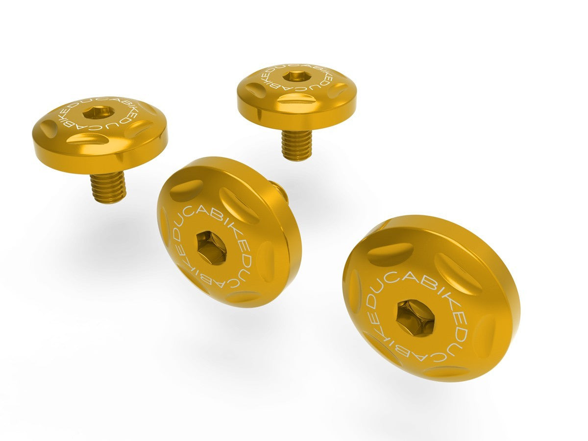Ducabike DBK KVT02 MTSV4 Front Deflector Screws Kit - GOLD
