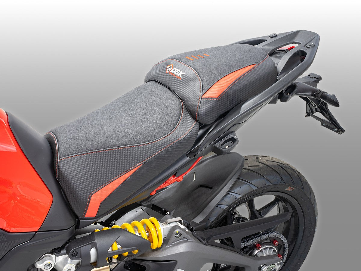 Ducabike DBK Csmtsv2c01 MTS V2 MY2025 Comfort Seat Cover - BLACK-RED