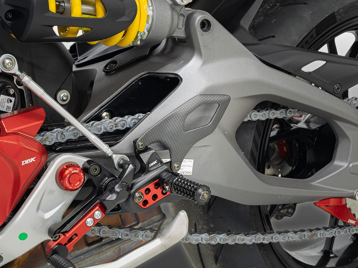 Ducabike DBK Heel Guards Matt Carbon Ducati Panigale Streetfighter V2 2025