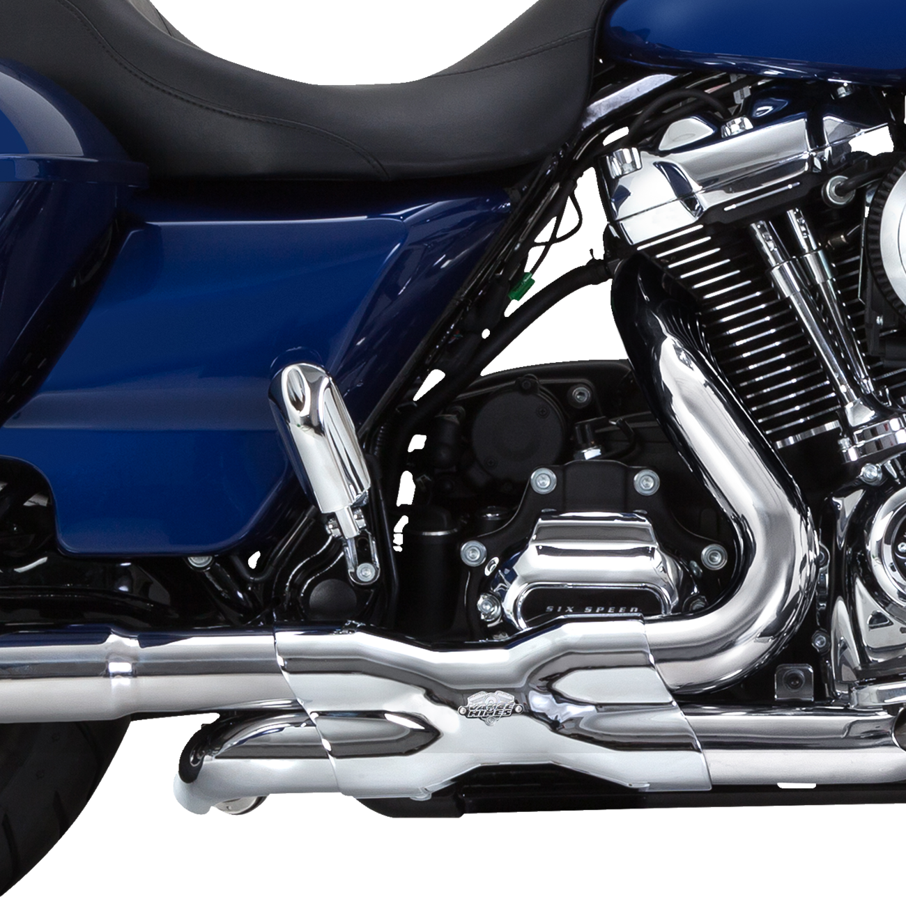 Vance & Hines Power Duals Head Pipe - Chrome