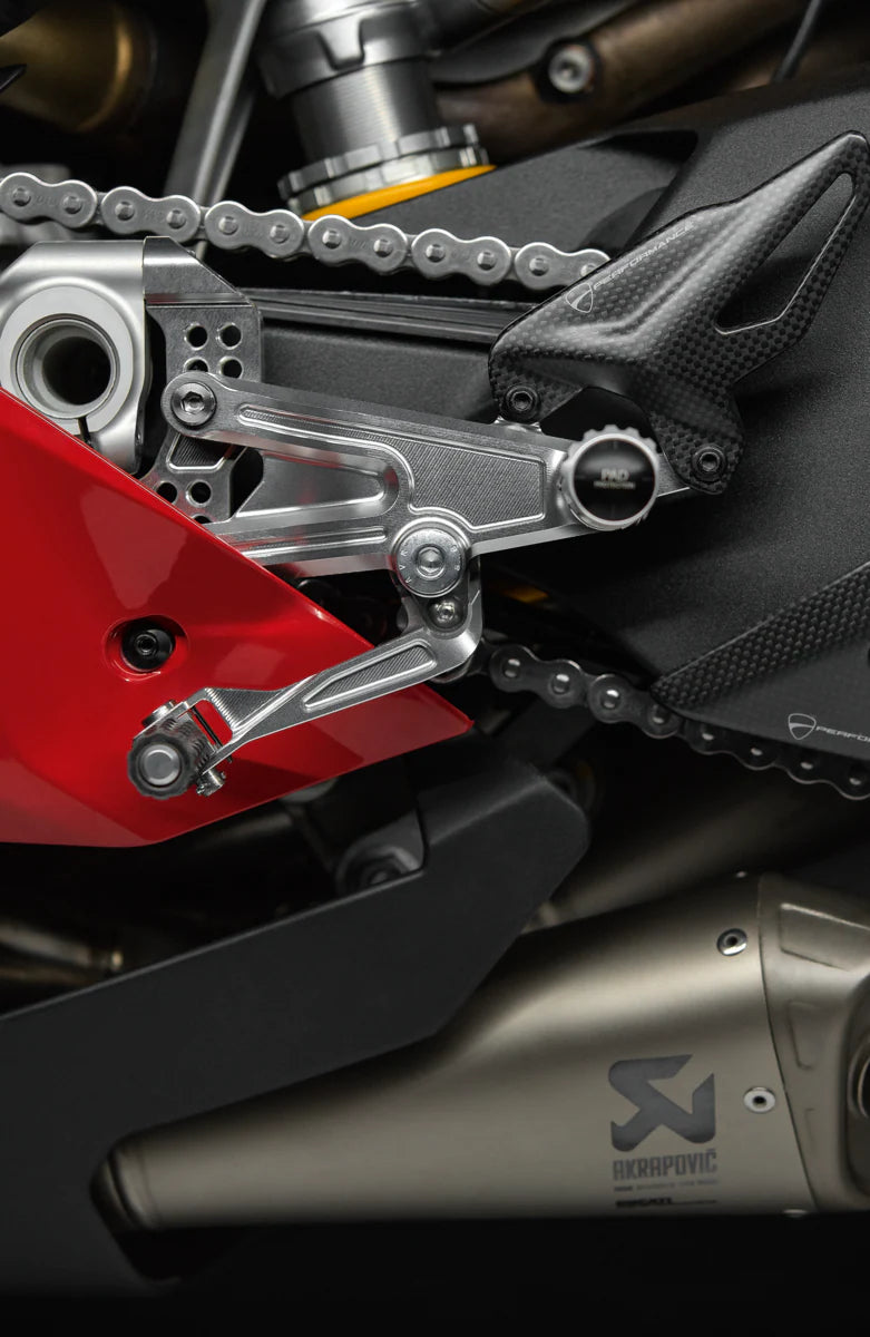Ducati Performance Adjustable Rider Footpegs In Aluminium