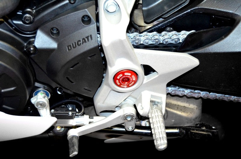 Ducabike DBK TTF03 Kit Central Frame Caps - RED