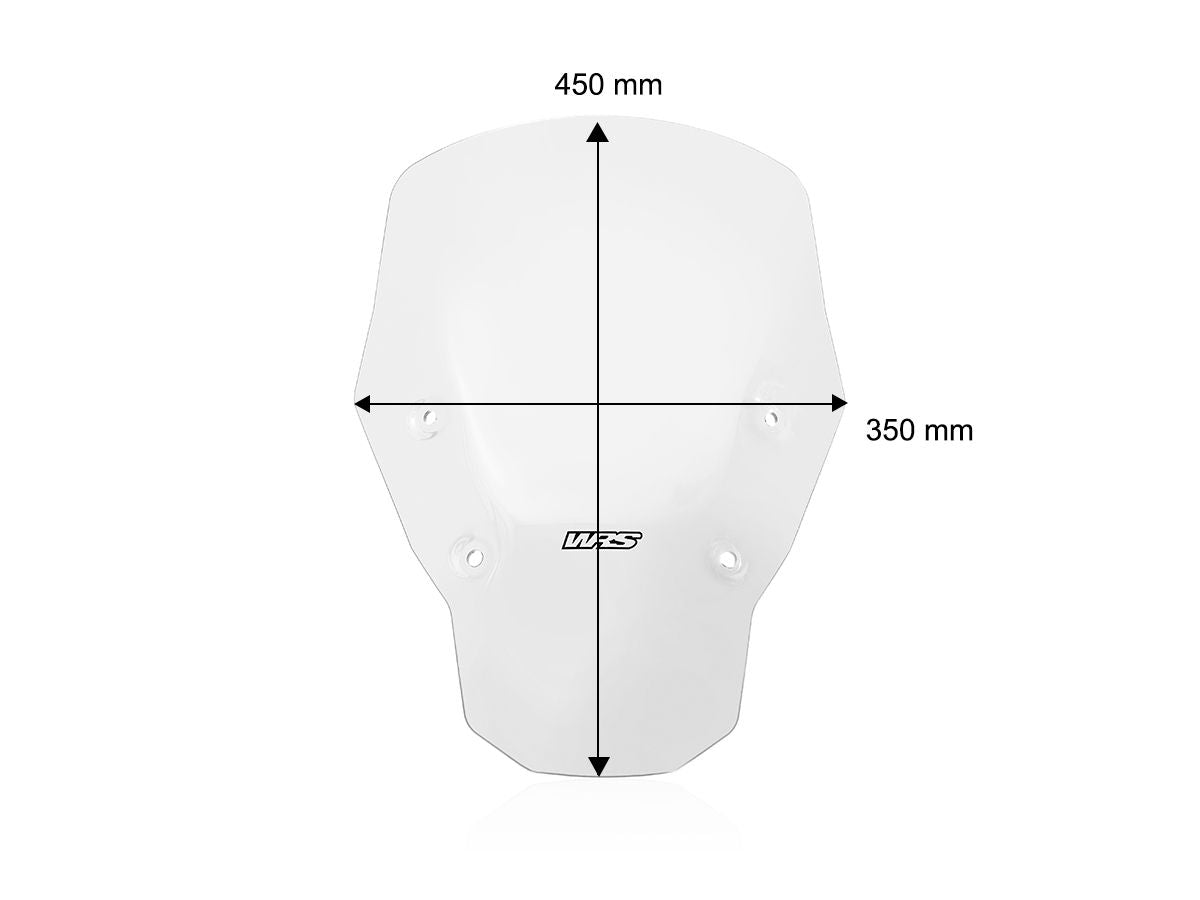 WRS Windscreen Standard No Radar BMW R 1300 GS 2023-2026