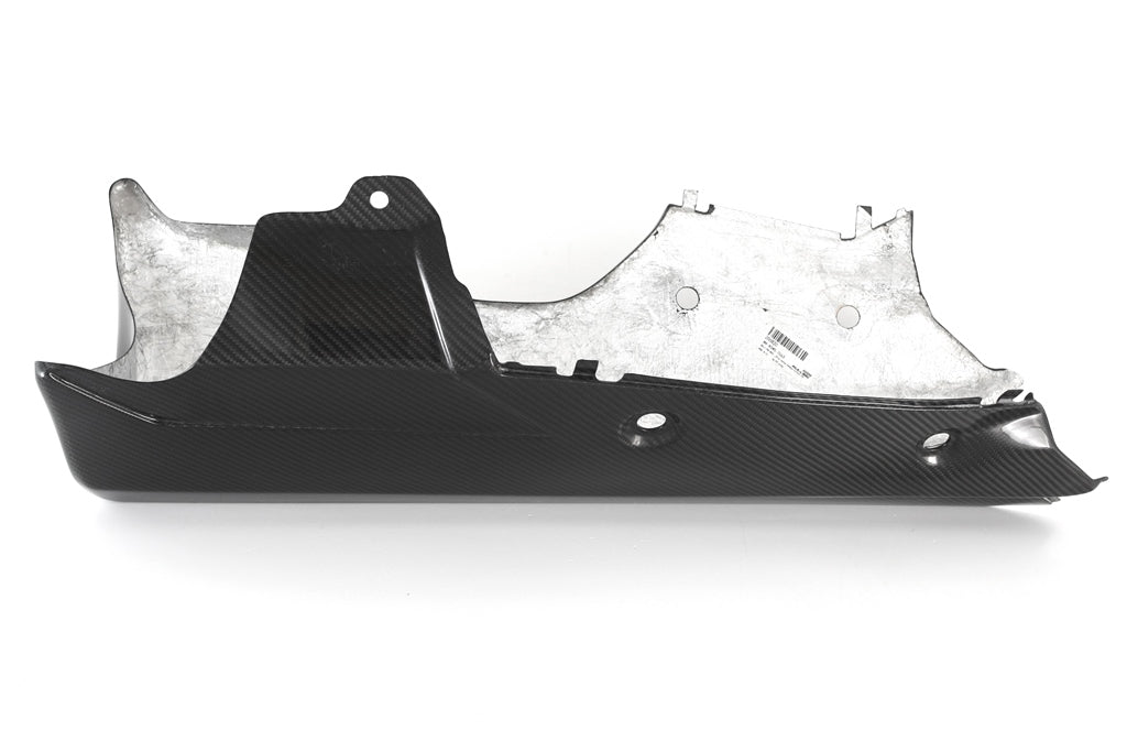 Fullsix Carbon BELLY PAN RACE R1M - After Market Exhaust Without CAT