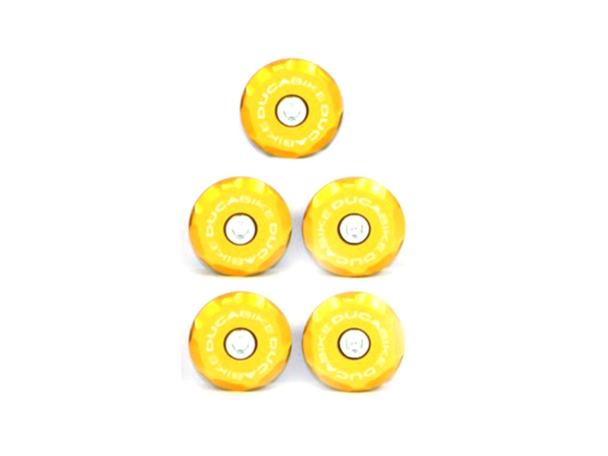 Ducabike DBK TT99801 Kit Frame Plugs - GOLD