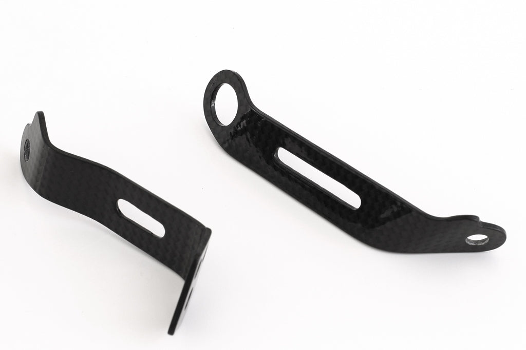 Fullsix Carbon BRAKE And CLUTCH RESERVOIR MOUNTS - SET