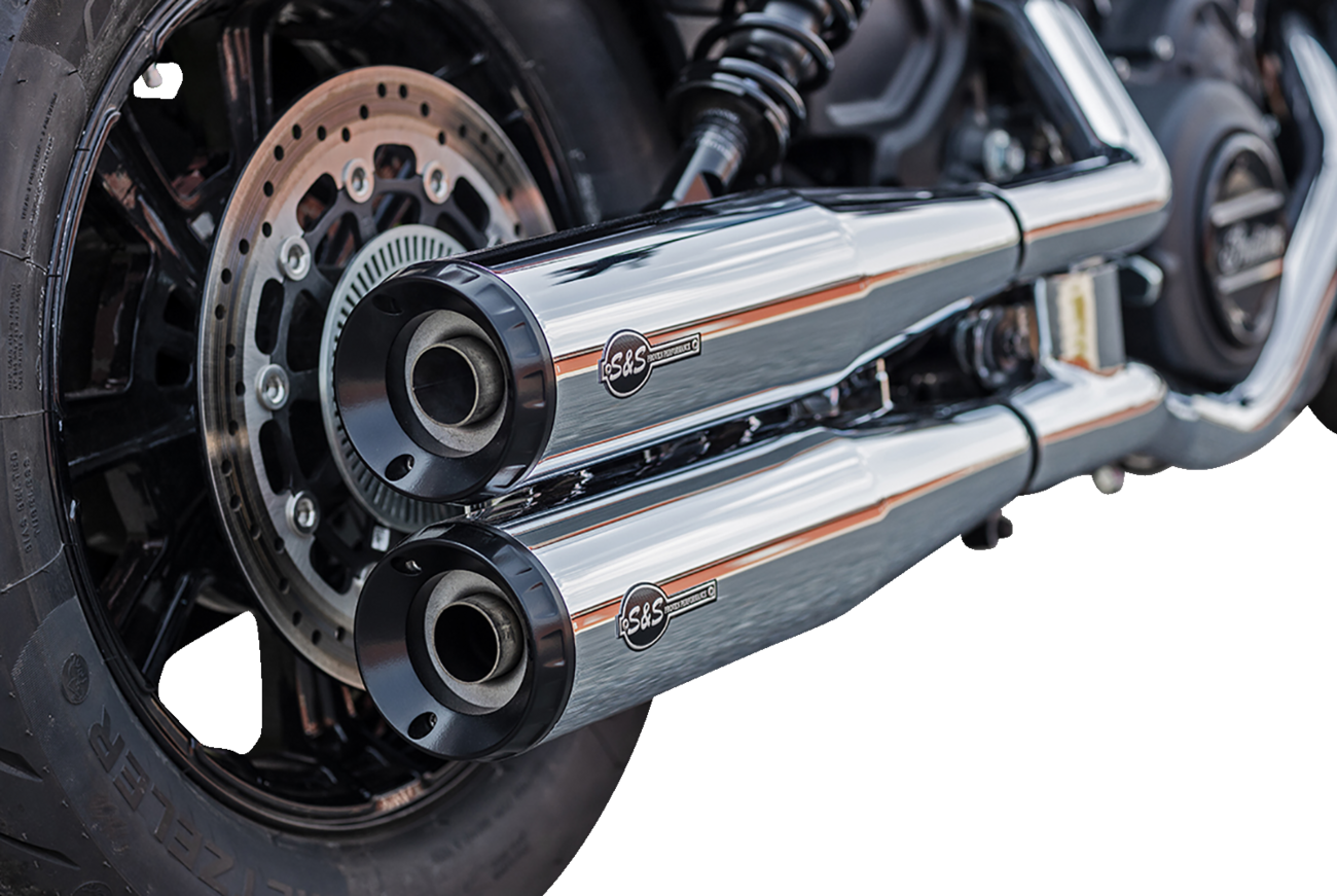 S&S Cycle Grand National Slip-On Mufflers