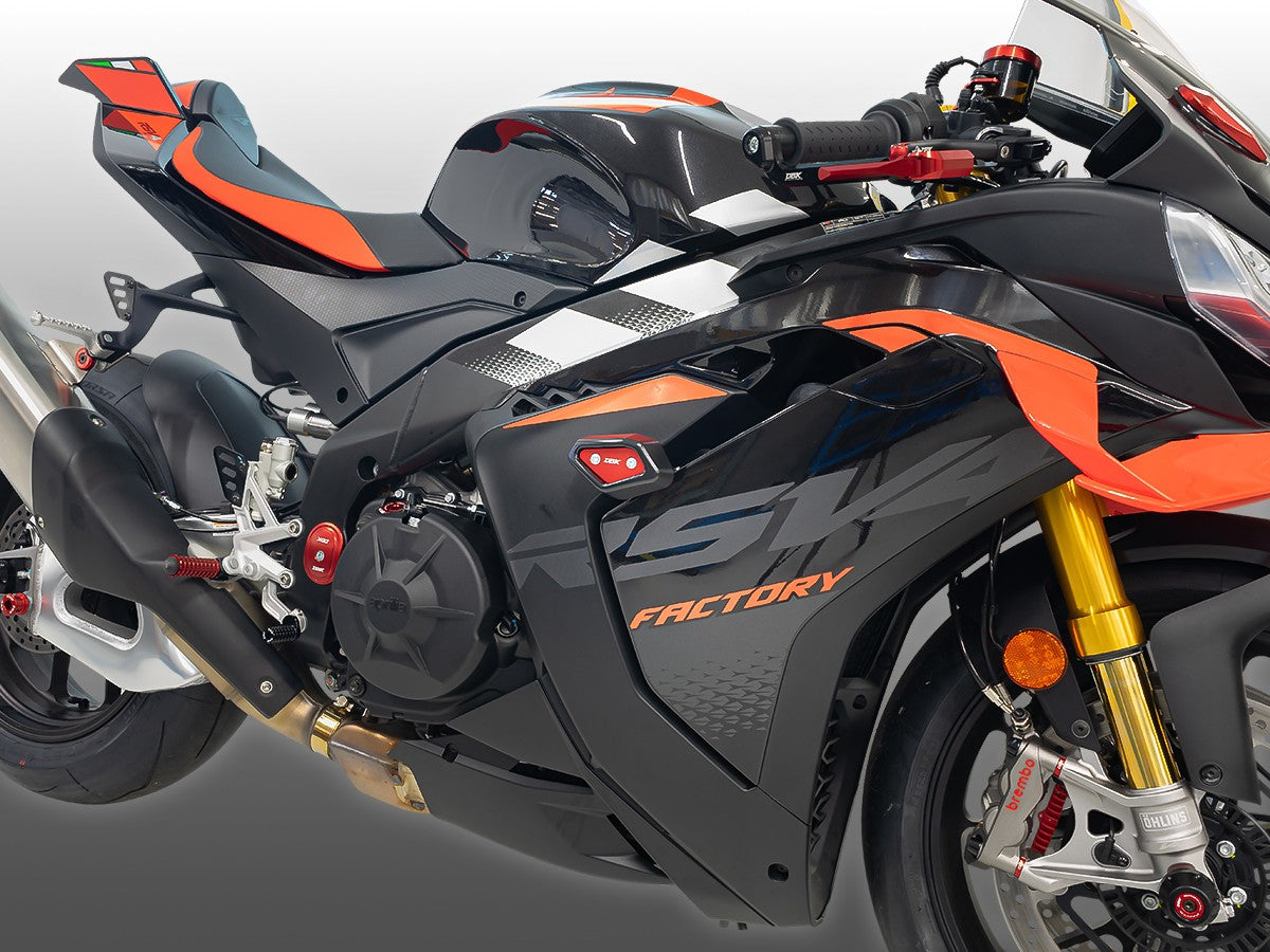 Ducabike DBK CNC Frame Protection Kit Aprilia RSV4