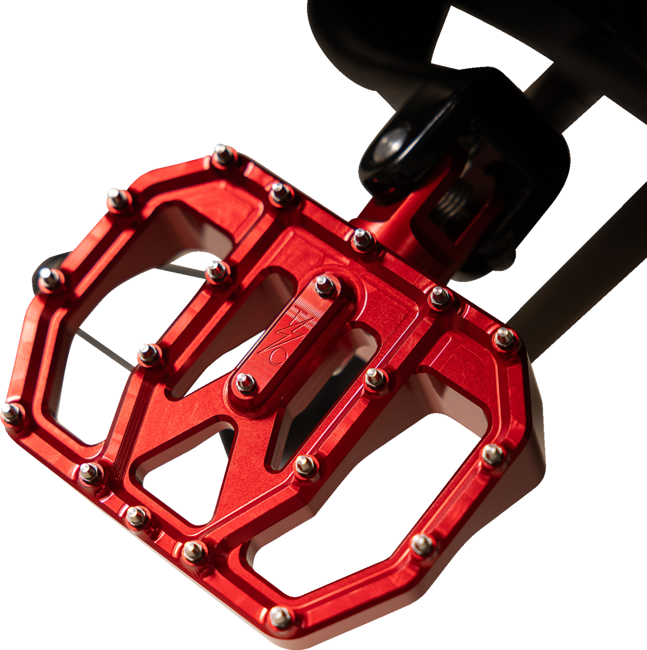 Thrashin Supply CO. Mini Aggressor Floorboards - Red - Rear