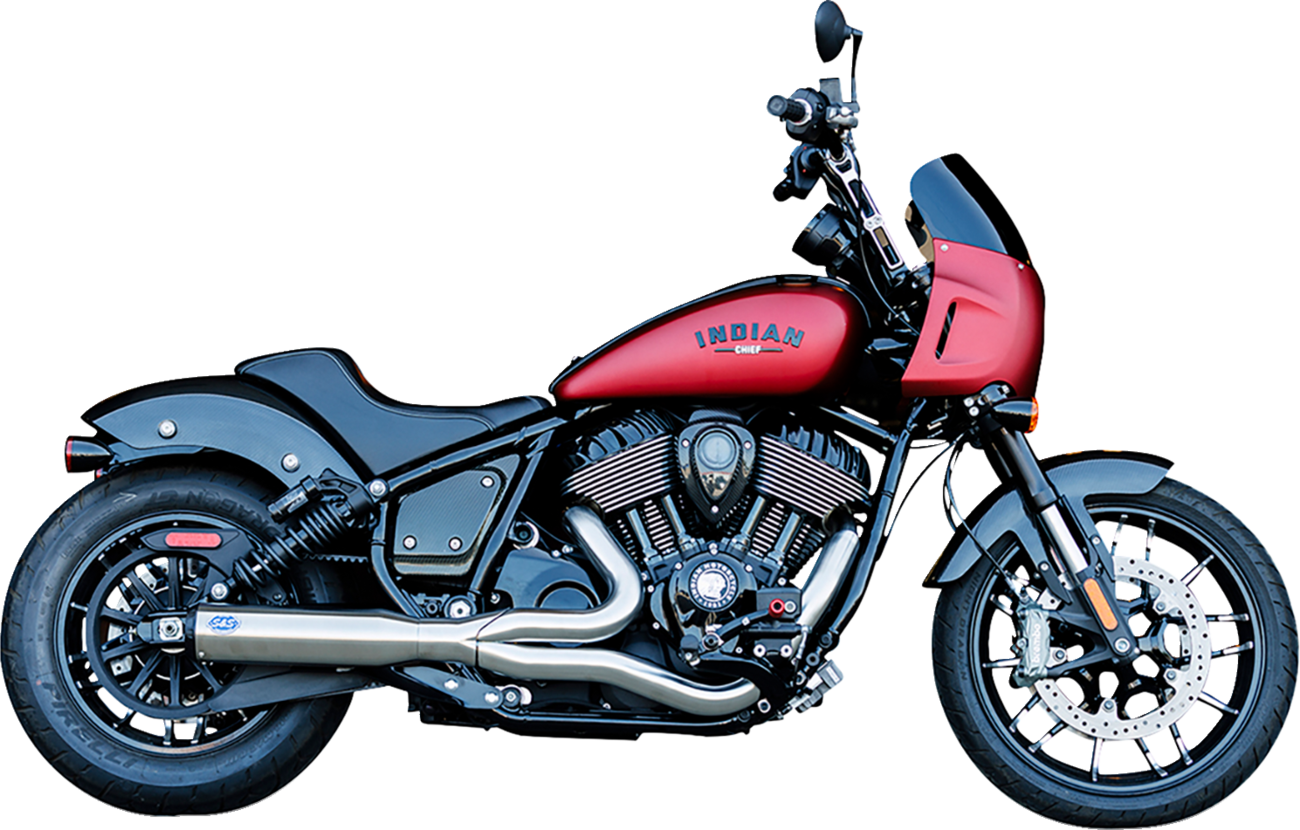 S&S Cycle 2-Into-1 Qualifier Exhaust System