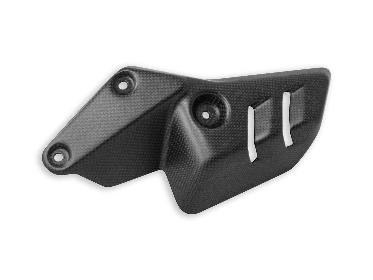 Ducabike DBK CRB128O Diavel V4 Left Exhaust Heat Shield Matt Carbon