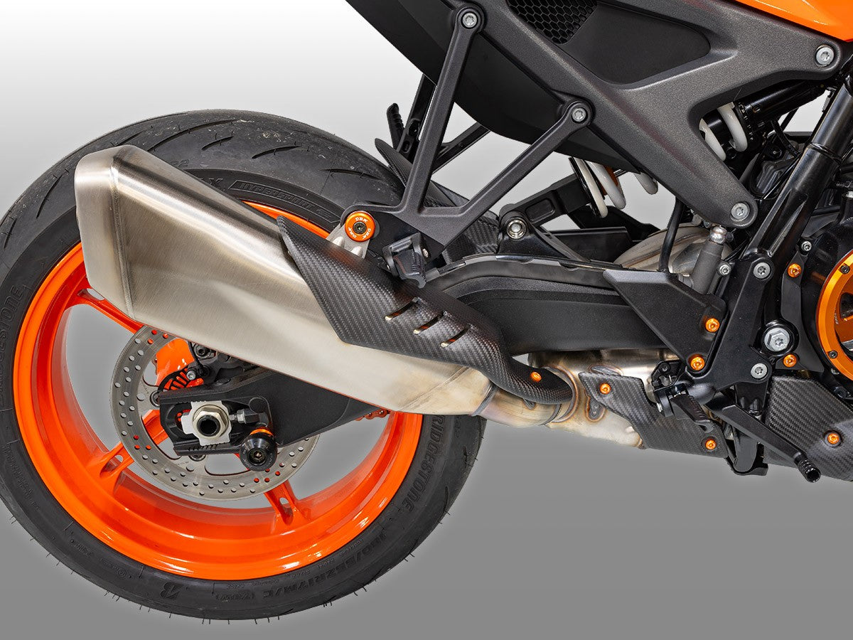 Ducabike DBK CRB175O KTM 990 Duke Matt Carbon Muffler Cover