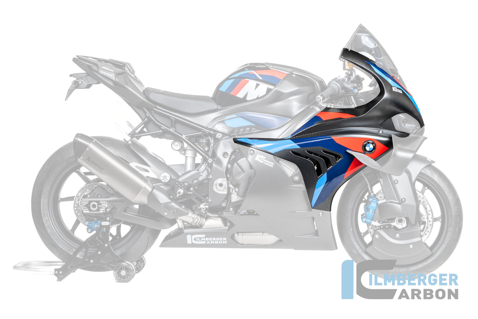 Ilmberger Carbon Front Headlight Upper Side Fairing Right BMW M1000RR 2025-2026