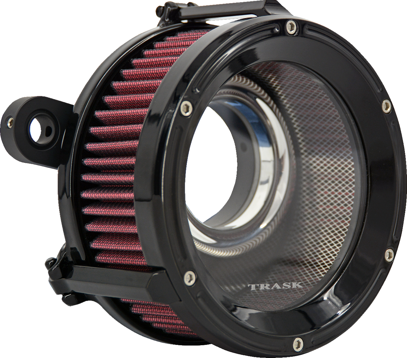 Trask Assault Charge High-Flow Air Cleaner - Gloss Black