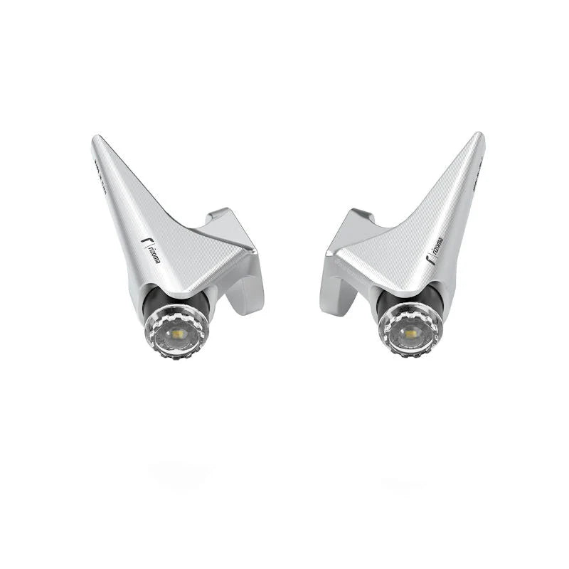 Rizoma Light Unit Micro LED Rear Turn Signal Kit For Diavel V4 - Silver