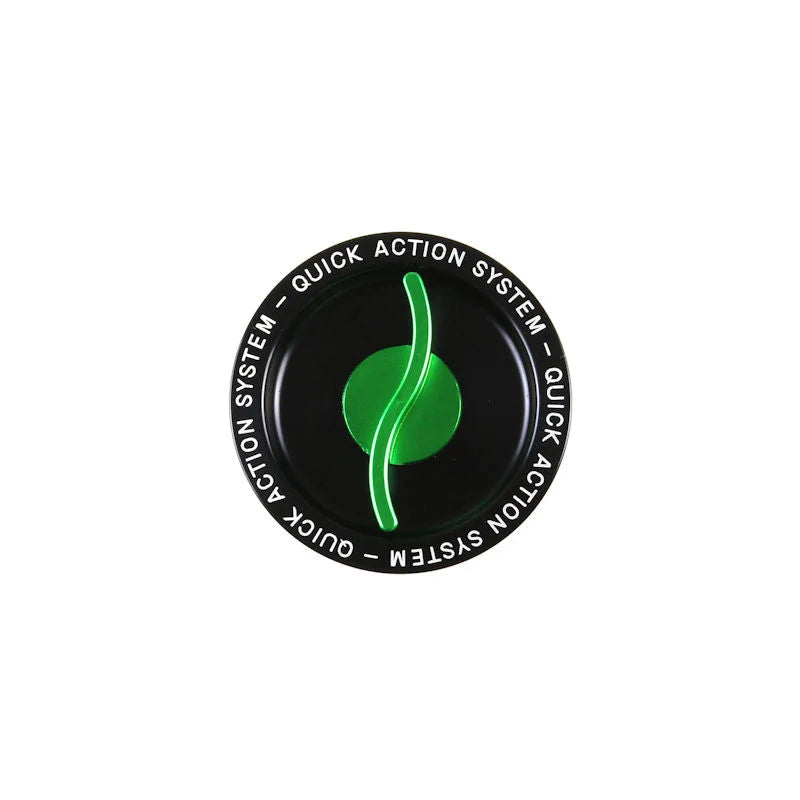 TWM Replacement Fuel Filler Center Cap For Quick Action Gas Cap - Green