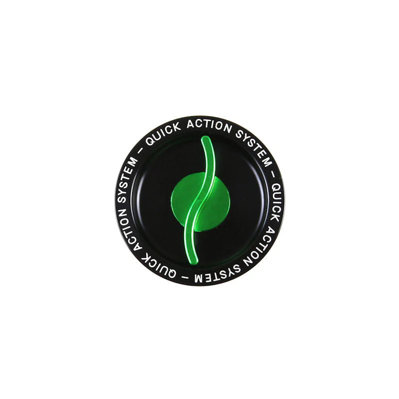 TWM Replacement Fuel Filler Center Cap For Quick Action Gas Cap - Green