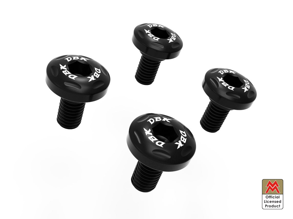 Ducabike DBK KVT60 Moto Morini Fork Protection Screw Kit - BLACK
