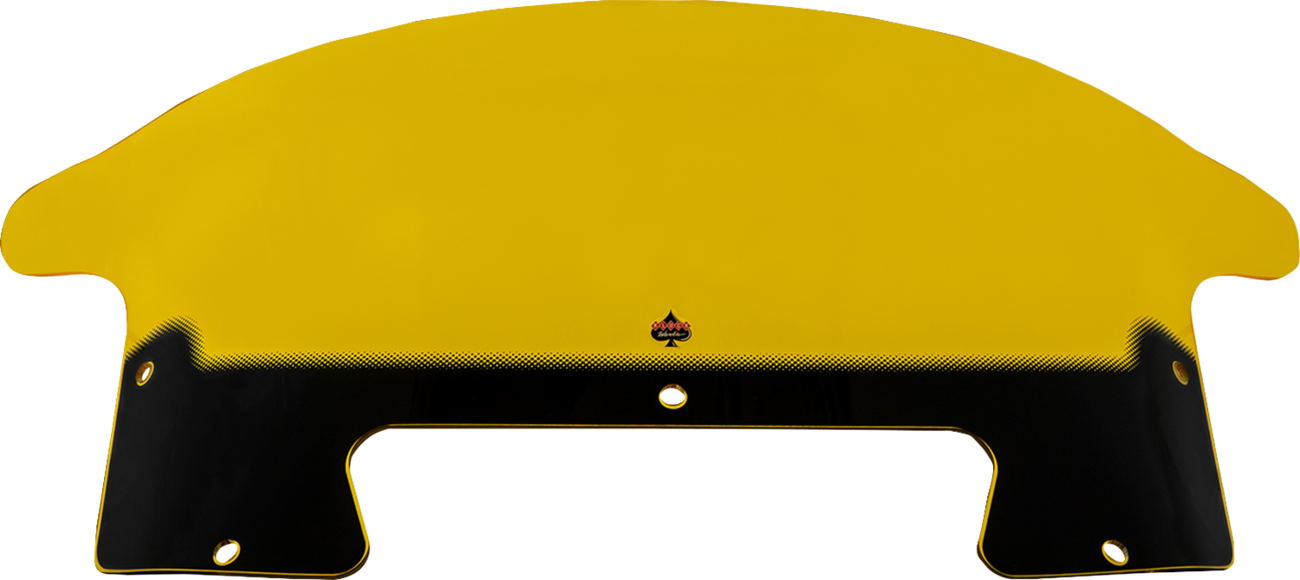 Klock Werks Windshield - 9" - Yellow - Chieftain PowerPlus/Roadmaster PowerPlus