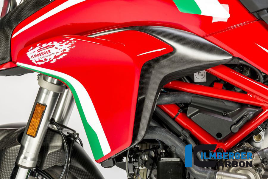 Ilmberger Carbon Air Vent Cover On Sidefairing Left Side - Matte
