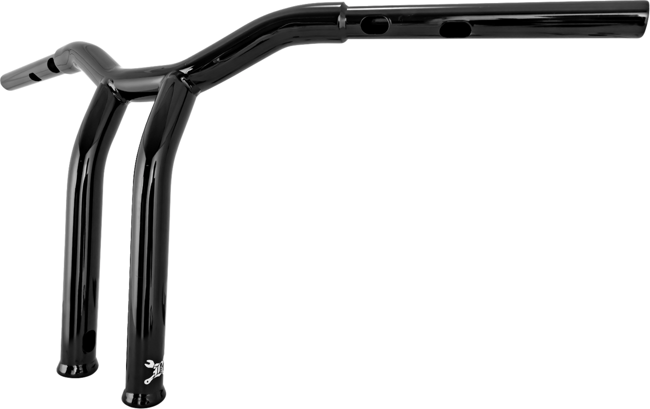 Burly Brand Dominator Handlebar - Touring/Softail - 12" - Black